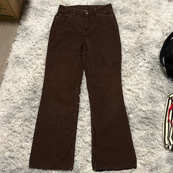 Aeropostale Denim - Aeropostale Brown Flared Wide Leg Jeans 00-bigger fit (3)